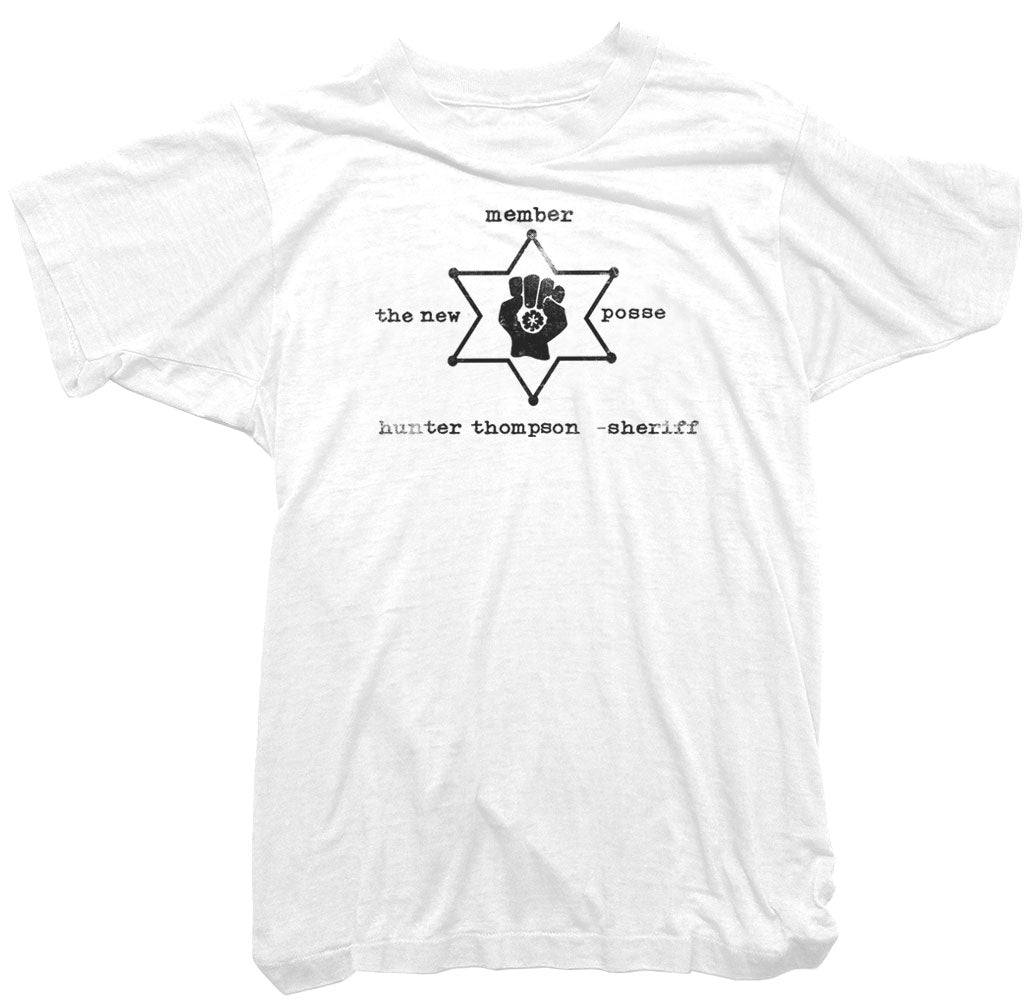 Hunter S Thompson T-Shirt - New Posse T-Shirt