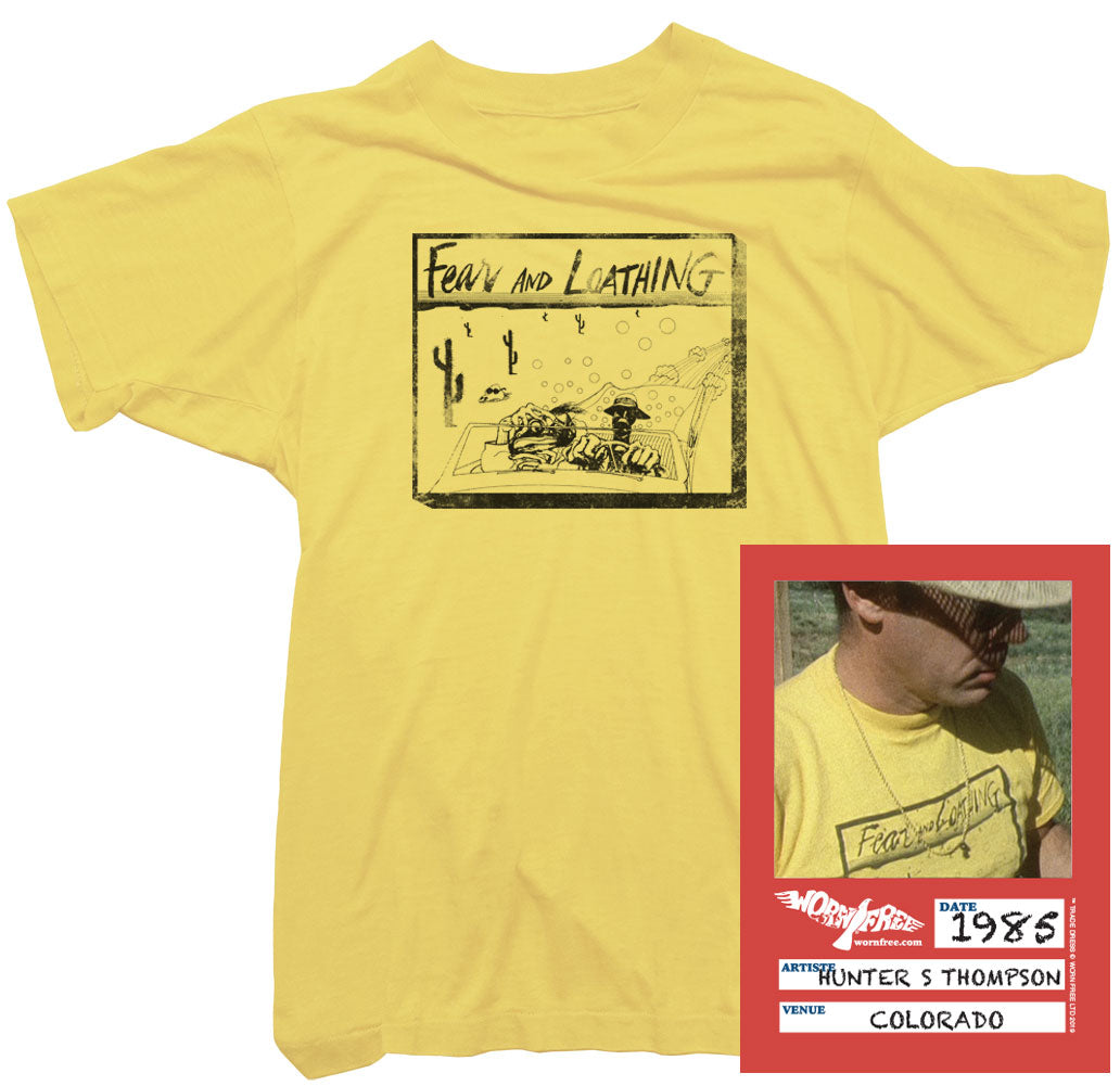 Hunter S Thompson T-Shirt - Fear and Loathing T-Shirt