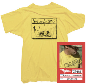 Hunter S Thompson T-Shirt - Fear and Loathing T-Shirt