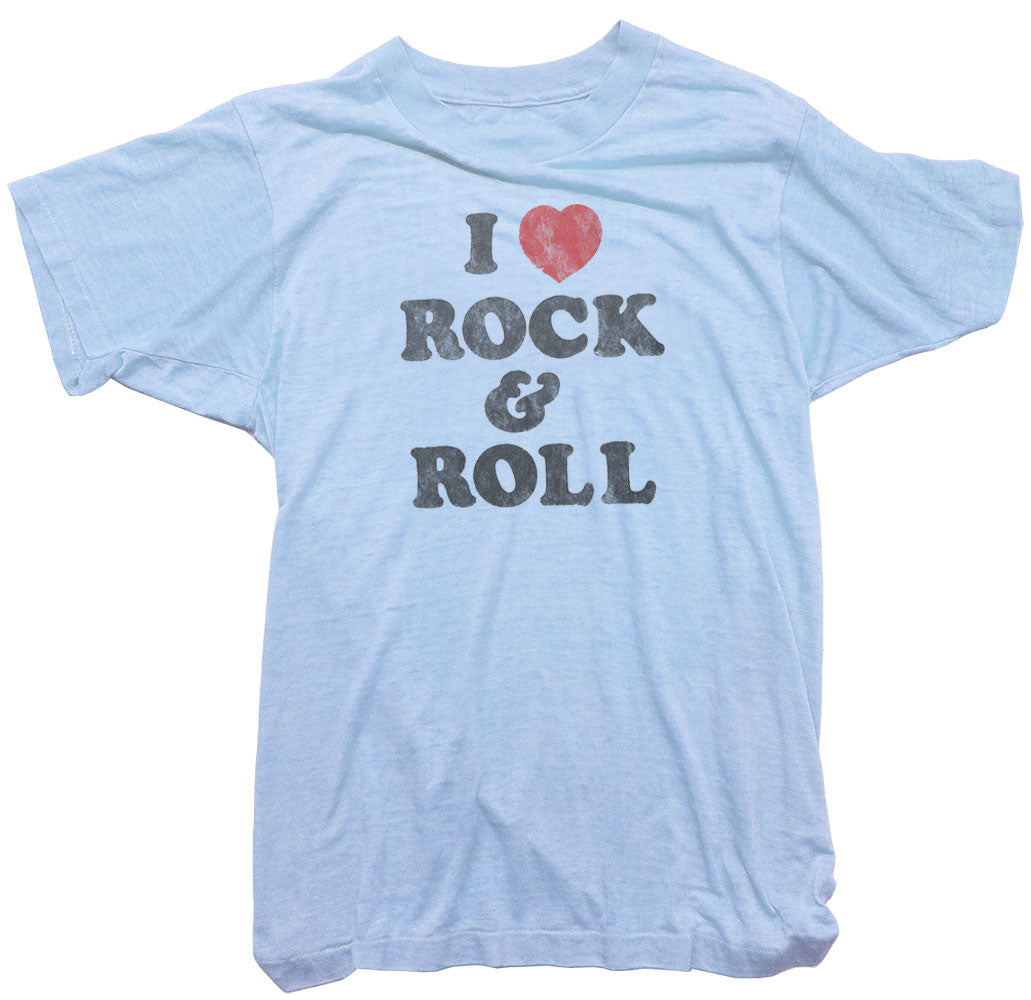I love Rock and Roll T-Shirt. Rock and by Worn Free.