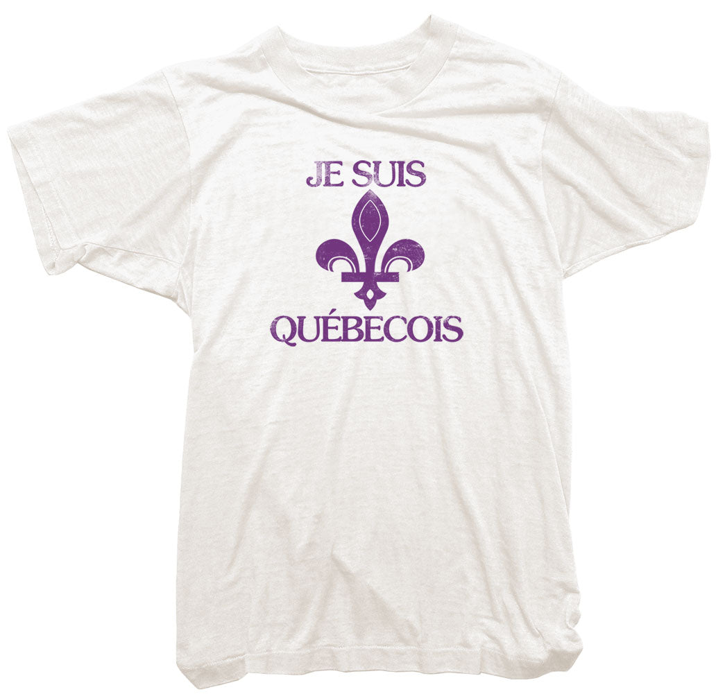 Worn Free T-Shirt - J Suis Quebecois Tee
