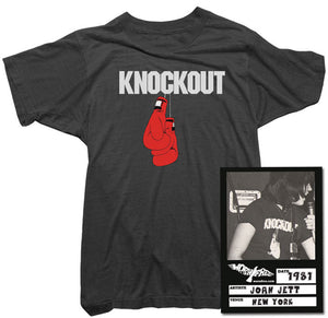 Joan Jett T-Shirt - Knockout Tee worn by Joan Jett