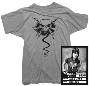 Joan Jett T-Shirt - Skull & Snake Tee worn by Joan Jett