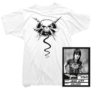 Joan Jett T-Shirt - Skull & Snake Tee worn by Joan Jett