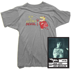Joan Jett T-Shirt - Im a little Devil tee worn by Joan Jett