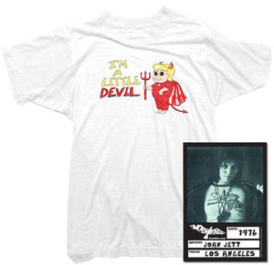 Joan Jett T-Shirt - Im a little Devil tee worn by Joan Jett