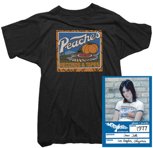 Joan Jett T-Shirt - Peaches Records Tee worn by Joan Jett