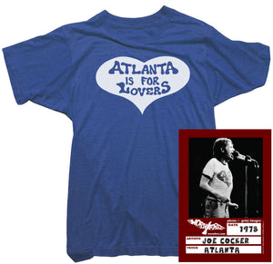 Joe Cocker T-Shirt - Atlanta Is For Lovers Tee worn by Joe Cocker