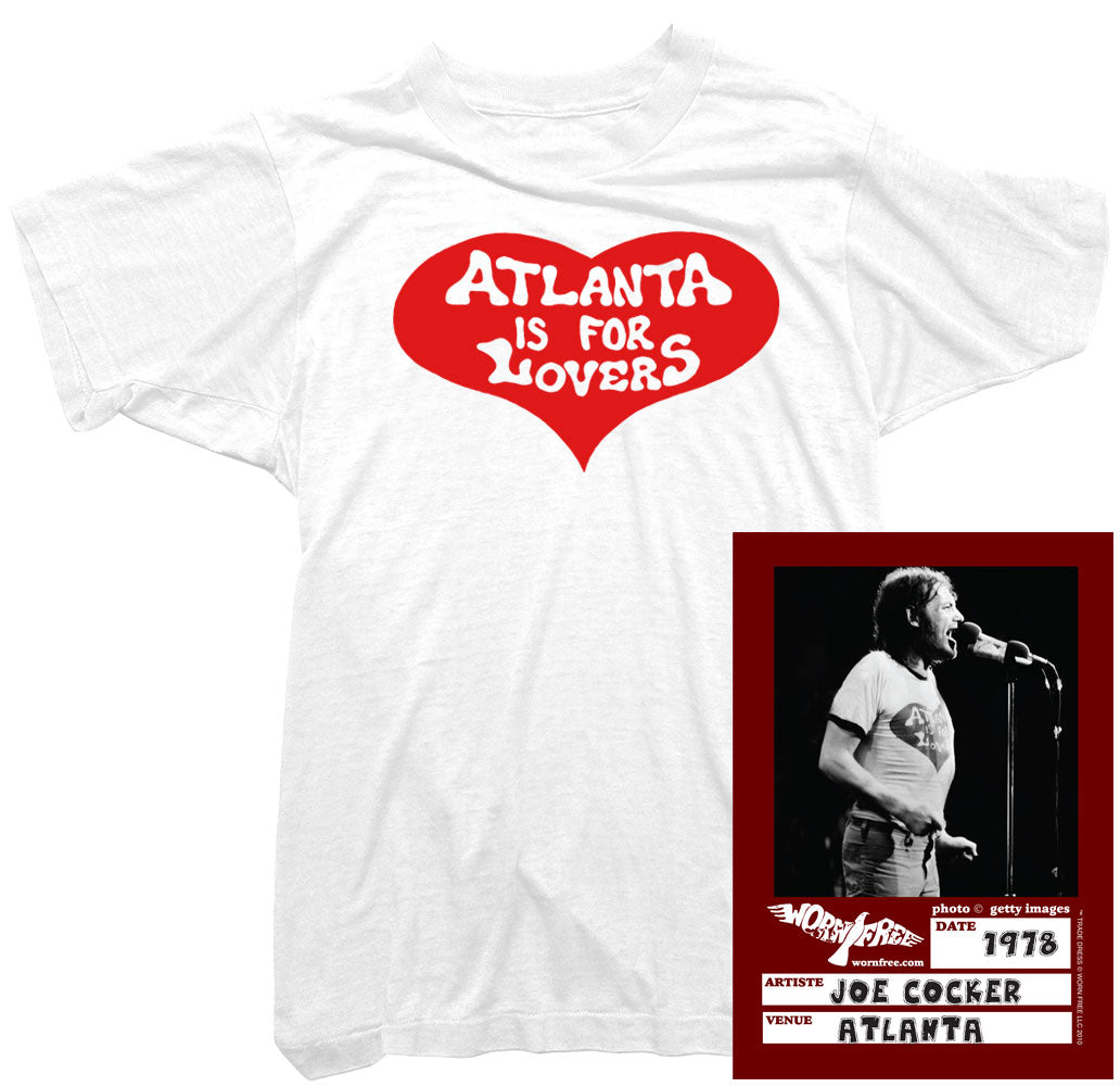 Joe Cocker T-Shirt - Atlanta Is For Lovers Tee worn by Joe Cocker