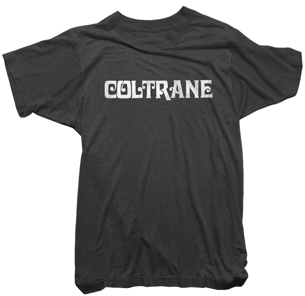 John Coltrane T-Shirt -  Coltrane Vintage Font Tee