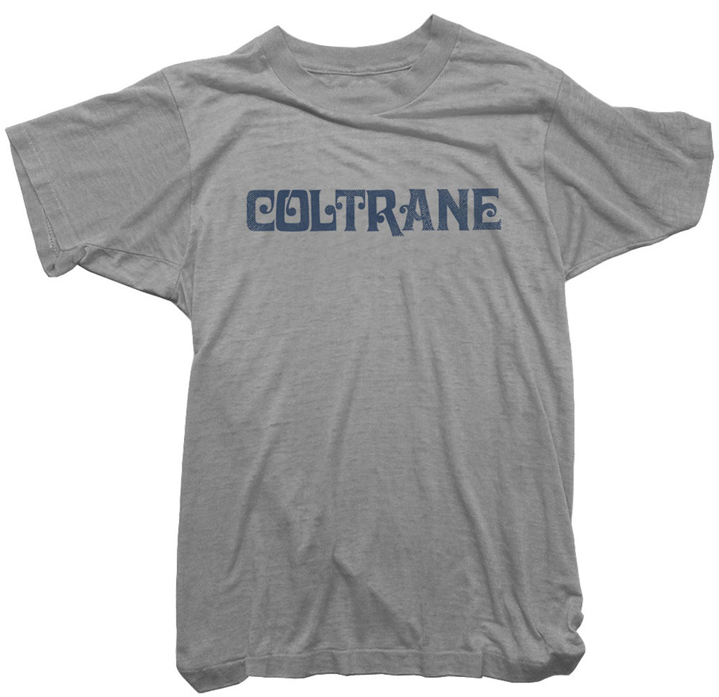 John Coltrane T-Shirt -  Coltrane Vintage Font Tee