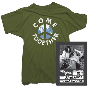 John Lennon T-Shirt - Come Together Tee worn by John Lennon