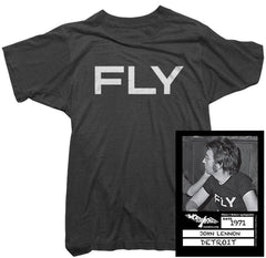 John Lennon T-Shirt. Fly Tee worn by John Lennon. Vintage Tshirt
