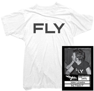 John Lennon T-Shirt - Fly Tee worn by John Lennon