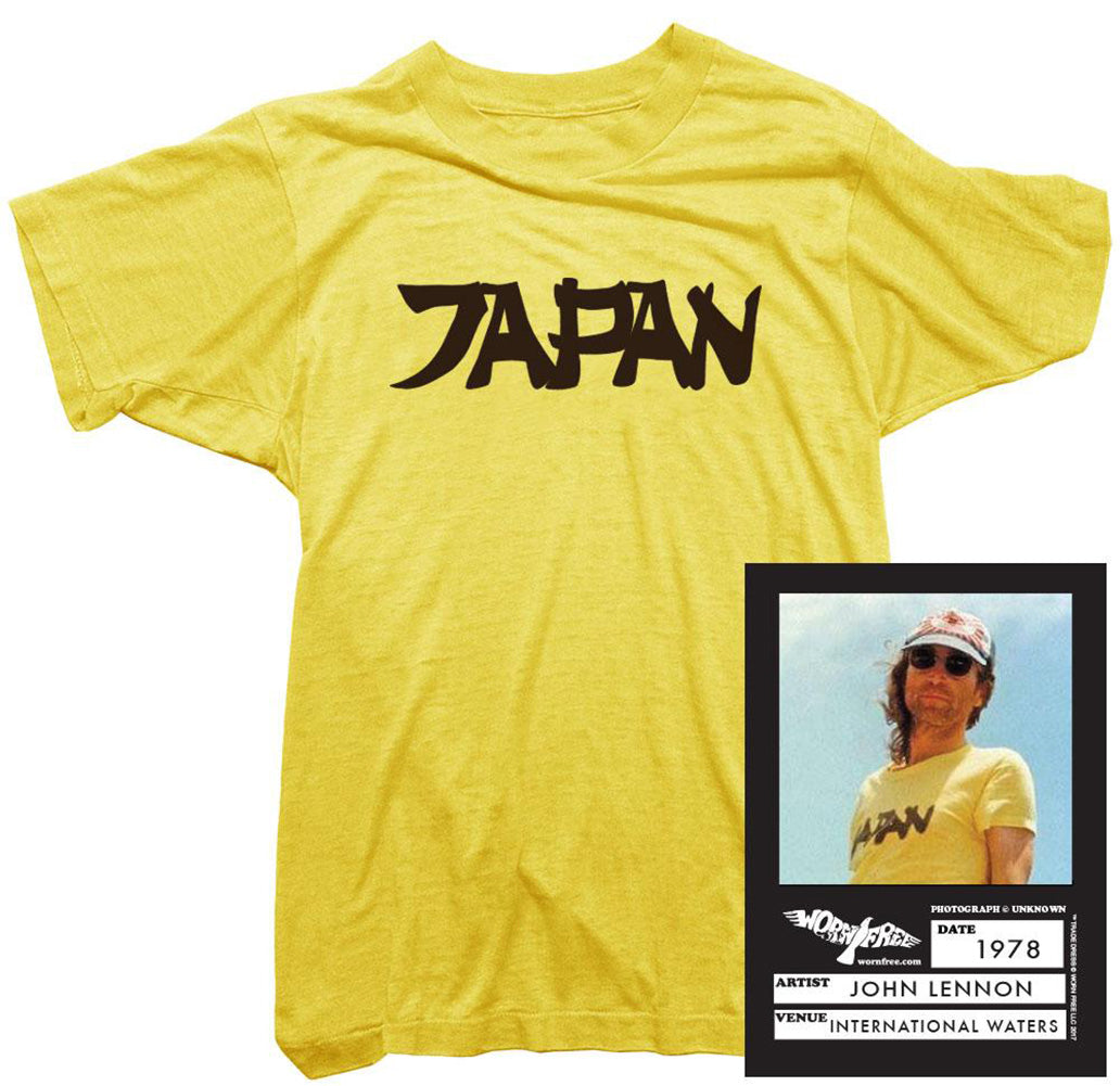 John Lennon T-Shirt - Japan Tee worn by John Lennon