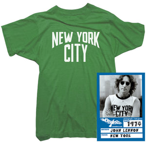 John Lennon T-Shirt - New York City Tee worn by John Lennon