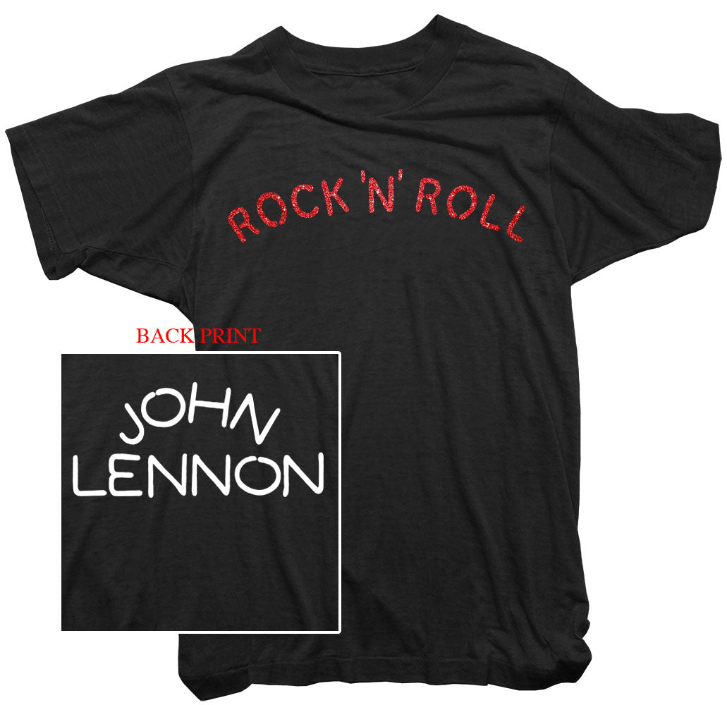 John Lennon T-Shirt - Rock n Roll Tee worn by John Lennon