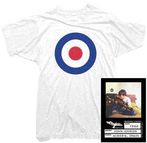 John Lennon T-Shirt - Mod Target Tee worn by John Lennon