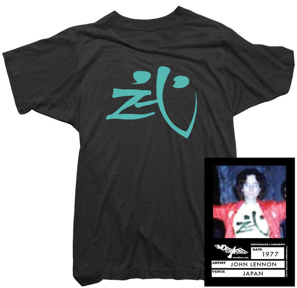 John Lennon T-Shirt. Warrior T-Shirt worn by Lennon. - Worn Free