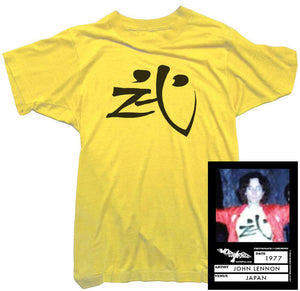 John Lennon T-Shirt - Warrior Tee worn by John Lennon