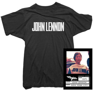 John Lennon T-Shirt - John Lennon Tee worn by John Lennon
