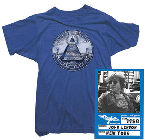 John Lennon T-Shirt - Annuit Coeptis Tee worn by John Lennon