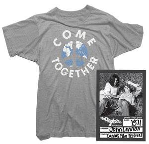 John Lennon T-Shirt - Come Together Tee worn by John Lennon