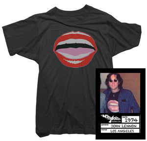 John Lennon T-Shirt - Mouth Tee worn by John Lennon