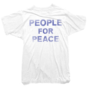 John Lennon T-Shirt - People for Peace Tee worn by John Lennon