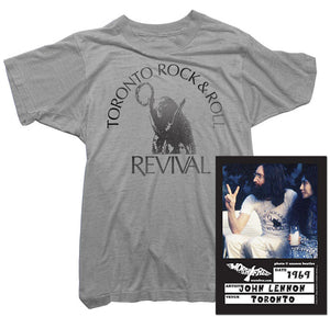 Toronto Rock Revival T-Shirt worn by John Lennon Lennon T-Shirt. Worn