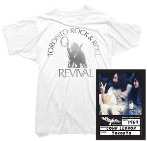 Toronto Rock Revival T-Shirt worn by John Lennon Lennon T-Shirt. Worn