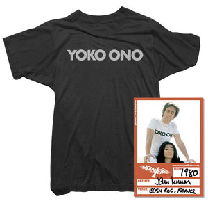 John Lennon T-Shirt - Yoko Ono Tee worn by John Lennon