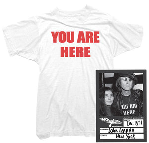 John Lennon T-Shirt - You Are Here Tee worn by John Lennon