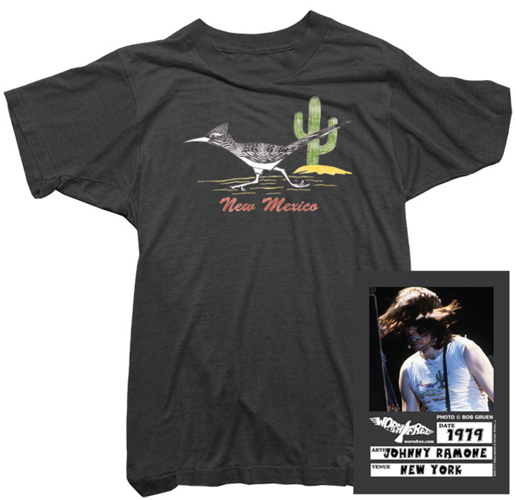 Johnny Ramone T-shirt  - New Mexico Tee worn by Johnny Ramone