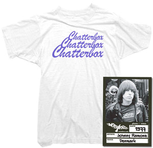 Johnny Ramone T-Shirt - Chatterbox Tee worn by Johnny Ramone