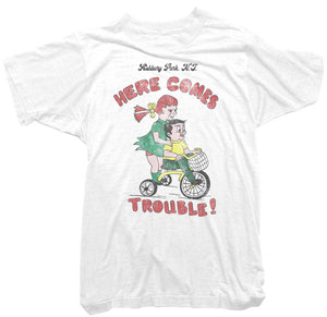 Johnny Ramone T-Shirt - Here Comes Trouble Tee worn by Johnny Ramone