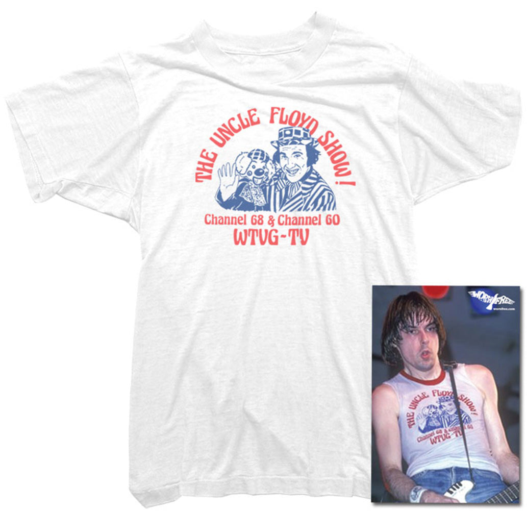 [Worn Free] Johnny Ramone / Here Comes Trouble Tee 2 (White) - [ウォーン・フリー] ジョニー・ラモーン Tシャツ Ramones T-Shirt. Here come trouble T-shirt worn by Johnny