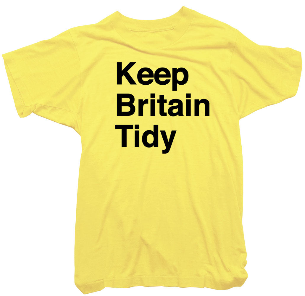 Keep Britain Tidy Lower Case T-Shirt