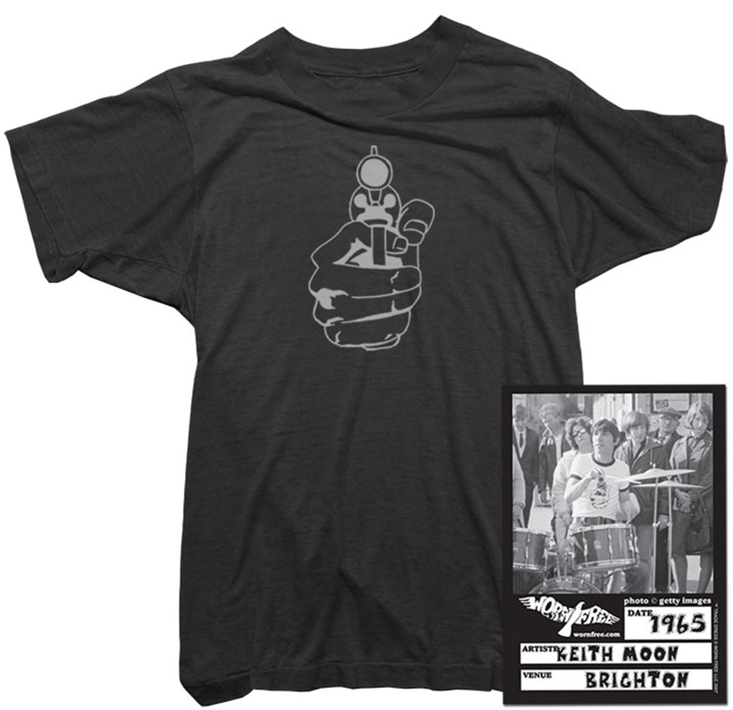 Keith Moon T-shirt - Gun Tee worn by Keith Moon