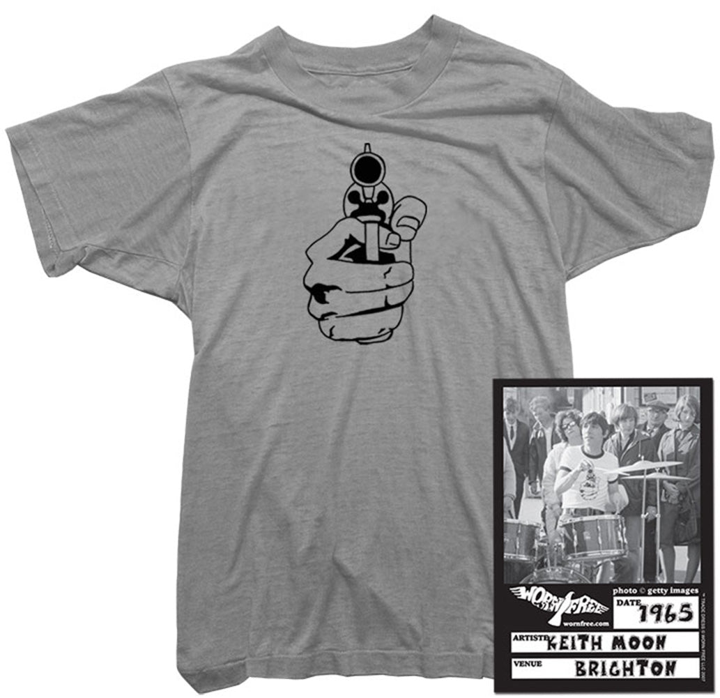 Keith Moon T-shirt - Gun Tee worn by Keith Moon