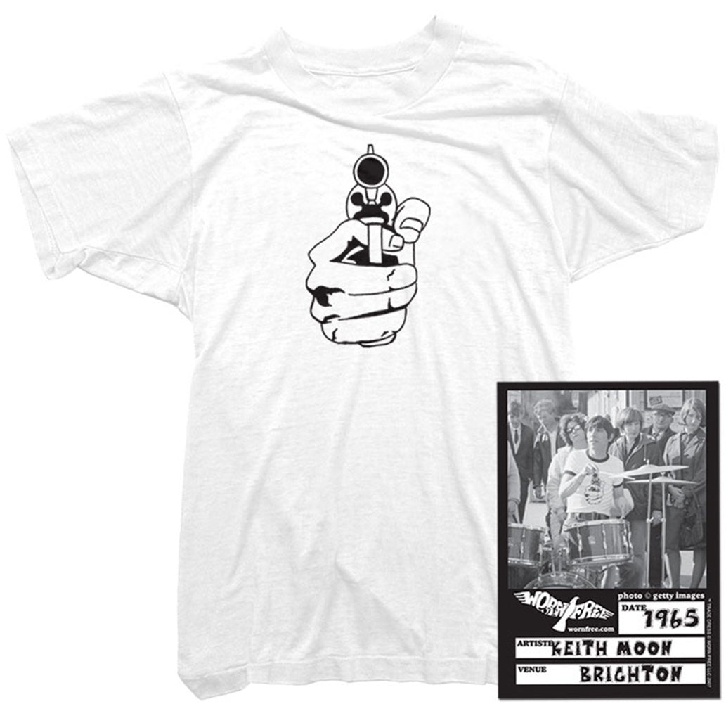 Keith Moon T-shirt - Gun Tee worn by Keith Moon