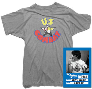 Keith Moon T-Shirt - US Combat Tee worn by Keith Moon