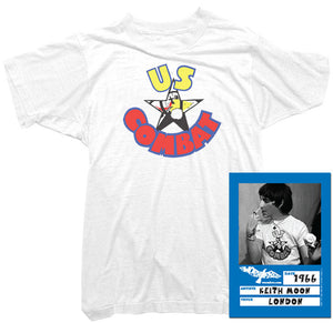 Keith Moon T-Shirt - US Combat Tee worn by Keith Moon