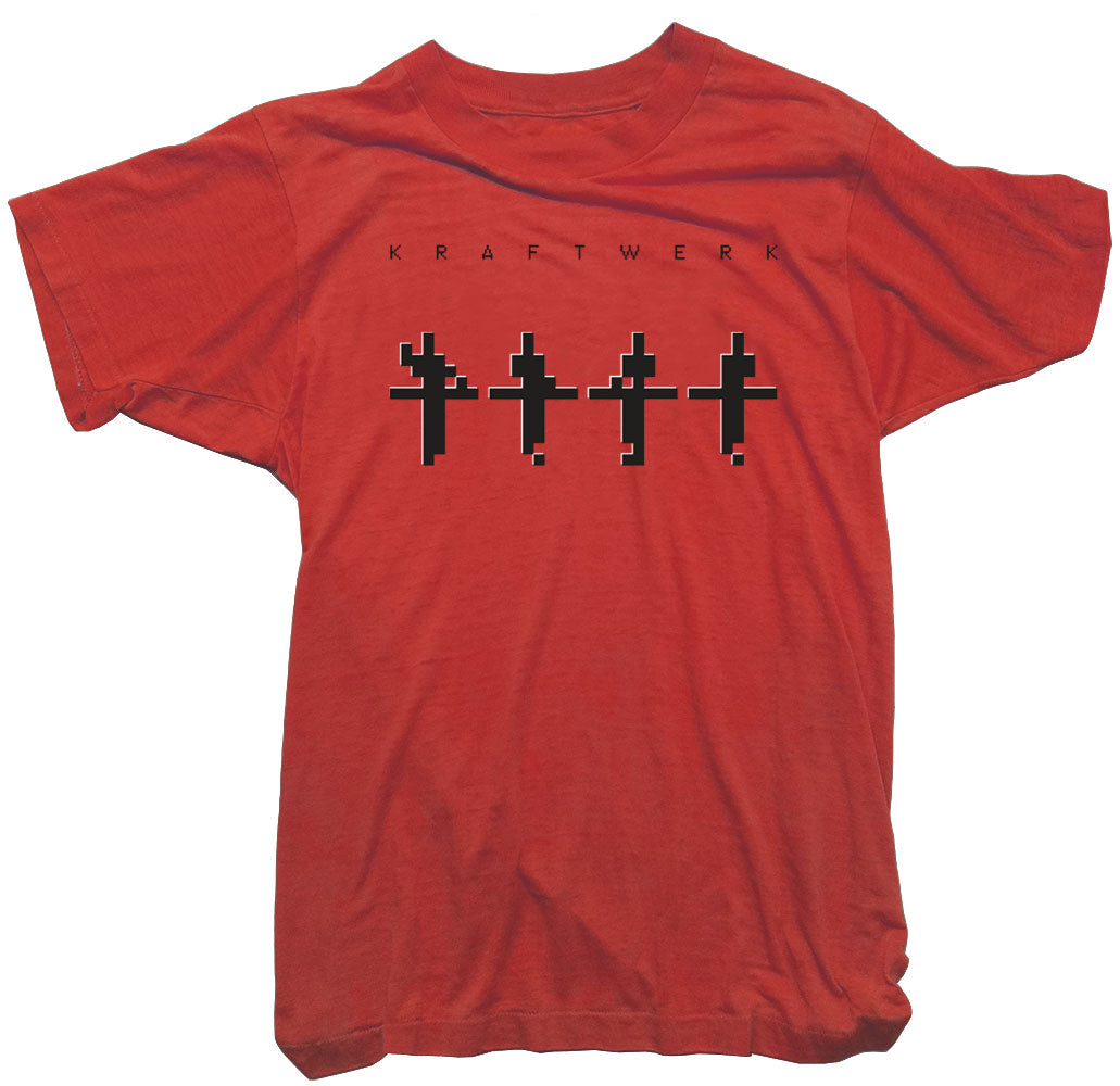 Kraftwerk T-Shirt - Pixel Red Tee