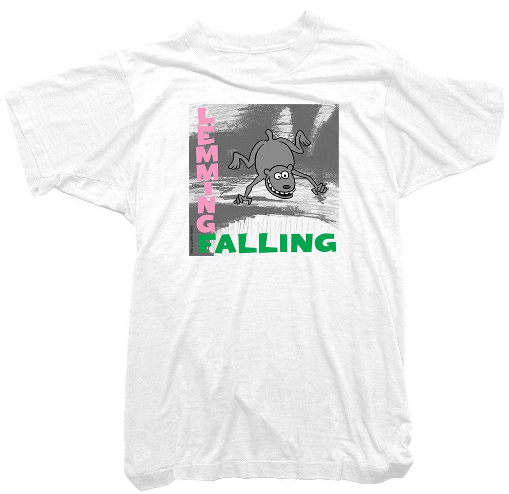 Lemming Falling T-shirt - Punk Magazine Tee