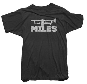 Miles Davis T-Shirt - Trumpet Logo Tee