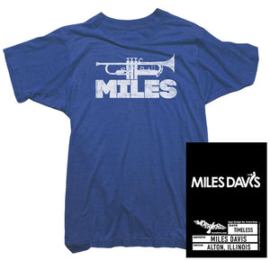 Miles Davis T-Shirt - Trumpet Logo Tee