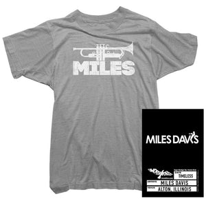 Miles Davis T-Shirt - Trumpet Logo Tee