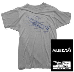 Miles Davis T-Shirt - Trumpet Parts Tee