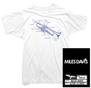 Miles Davis T-Shirt - Trumpet Parts Tee